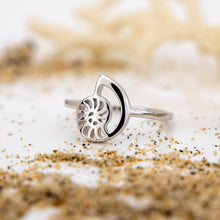 Load image into Gallery viewer, READY TO SHIP Mini Nautilus Ring - 925 Sterling Silver FJD$