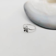 Load image into Gallery viewer, READY TO SHIP Mini Frangipani Ring - 925 Sterling Silver FJD$