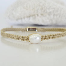 Load image into Gallery viewer, READY TO SHIP Unisex Woven Freshwater Pearl Bracelet - FJD$