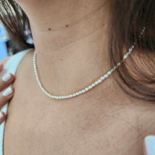 Load image into Gallery viewer, READY TO SHIP Freshwater Pearl Choker Necklace - 14k Gold Fill FJD$