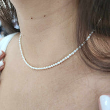 Load image into Gallery viewer, READY TO SHIP Freshwater Pearl Choker Necklace - 14k Gold Fill FJD$