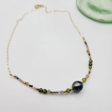 Load image into Gallery viewer, CONTACT US TO RECREATE THIS SOLD OUT STYLE Graded Pearl Glass Bead Necklace - 14k Gold Fill FJD$