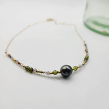 Load image into Gallery viewer, CONTACT US TO RECREATE THIS SOLD OUT STYLE Graded Pearl Glass Bead Necklace - 14k Gold Fill FJD$