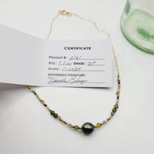 Load image into Gallery viewer, CONTACT US TO RECREATE THIS SOLD OUT STYLE Graded Pearl Glass Bead Necklace - 14k Gold Fill FJD$