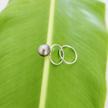 Load image into Gallery viewer, READY TO SHIP - Civa Fiji Saltwater Pearl Ring with Grade Certificate #2168 - 925 Sterling Silver FJD$ - Adorn Pacific - Rings
