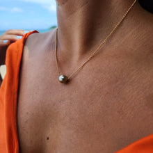 Load image into Gallery viewer, CONTACT US TO RECREATE THIS SOLD OUT STYLE Civa Fiji Pearl Gold Necklace with Grade Certificate #2173 -FJD$ - Adorn Pacific - All Products