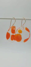 Load and play video in Gallery viewer, READY TO SHIP Adorn Pacific x Hot Glass Earrings 14k Gold Filled - FJD$