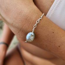 Load image into Gallery viewer, READY TO SHIP Civa Fiji Saltwater Pearl Bracelet - 925 Sterling Silver FJD$ - Adorn Pacific - All Products
