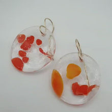 Load and play video in Gallery viewer, READY TO SHIP Adorn Pacific x Hot Glass Earrings 14k Gold Filled - FJD$