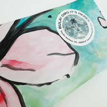 Load image into Gallery viewer, CONTACT US TO RECREATE THIS SOLD OUT STYLE Adorn Pacific x Hot Glass Earrings with Monstera Mother of Pearl Shell- FJD$ - Adorn Pacific - Earrings