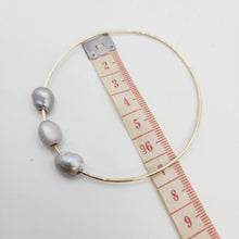 Load image into Gallery viewer, READY TO SHIP Freshwater Pearl Bangle - 14k Gold Fill FJD$ - Adorn Pacific - All Products