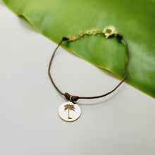 Load image into Gallery viewer, READY TO SHIP Palm Tree Charm Bracelet - 14k Gold Fill FJD$ - Adorn Pacific - All Products