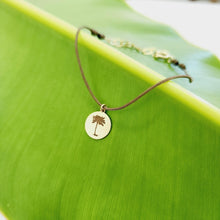 Load image into Gallery viewer, READY TO SHIP Palm Tree Charm Bracelet - 14k Gold Fill FJD$ - Adorn Pacific - All Products