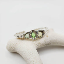 Load image into Gallery viewer, READY TO SHIP Free Flow Seaglass Bangle - 925 Sterling Silver FJD$ - Adorn Pacific - All Products