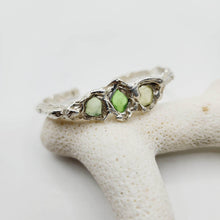 Load image into Gallery viewer, READY TO SHIP Free Flow Seaglass Bangle - 925 Sterling Silver FJD$ - Adorn Pacific - All Products