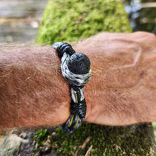 Load image into Gallery viewer, READY TO SHIP Unisex Bracelet with Lava Stone Detail - FJD$ - Adorn Pacific - All Products