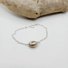 Load image into Gallery viewer, READY TO SHIP Civa Fiji Saltwater Pearl Bracelet - 925 Sterling Silver FJD$ - Adorn Pacific - All Products