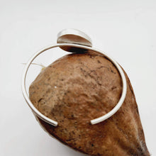 Load image into Gallery viewer, READY TO SHIP Bezel Set Shell Bangle Cuff - 925 Sterling Silver FJD$ - Adorn Pacific - All Products