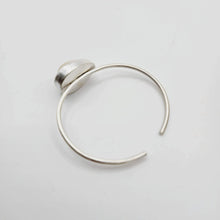 Load image into Gallery viewer, READY TO SHIP Bezel Set Shell Bangle Cuff - 925 Sterling Silver FJD$ - Adorn Pacific - All Products