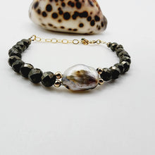 Load image into Gallery viewer, READY TO SHIP Civa Fiji Saltwater Pearl & Natural Stone Bracelet - 14k Gold Fill FJD$ - Adorn Pacific - All Products