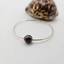 Load image into Gallery viewer, READY TO SHIP Civa Fiji Saltwater Pearl Bangle - 14k Gold Fill FJD$ - Adorn Pacific - All Products
