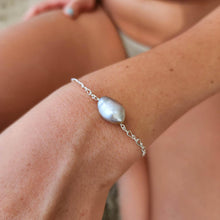 Load image into Gallery viewer, READY TO SHIP Civa Fiji Saltwater Pearl Bracelet - 925 Sterling Silver FJD$ - Adorn Pacific - All Products