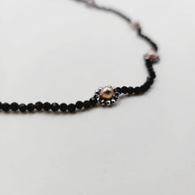 Load image into Gallery viewer, READY TO SHIP Daisy Choker Necklace - Glass Beads & 925 Sterling Silver FJD$ - Adorn Pacific - Necklaces