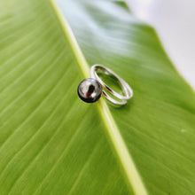 Load image into Gallery viewer, READY TO SHIP - Civa Fiji Saltwater Pearl Ring with Grade Certificate #2165 - 925 Sterling Silver FJD$ - Adorn Pacific - Rings