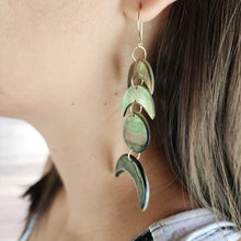 Load image into Gallery viewer, READY TO SHIP Mother of Pearl Fishtail Earrings - 14k Gold Fill FJD$ - Adorn Pacific - Earrings