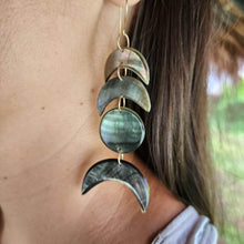 Load image into Gallery viewer, READY TO SHIP Mother of Pearl Fishtail Earrings - 14k Gold Fill FJD$ - Adorn Pacific - Earrings