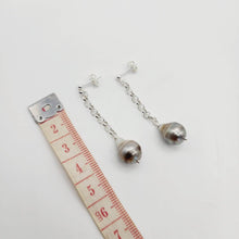 Load image into Gallery viewer, READY TO SHIP - Saltwater Pearl Stud Drop Earrings - 925 Sterling Silver FJD$ - Adorn Pacific - Earrings