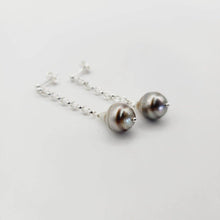 Load image into Gallery viewer, READY TO SHIP - Saltwater Pearl Stud Drop Earrings - 925 Sterling Silver FJD$ - Adorn Pacific - Earrings