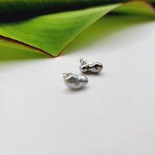 Load image into Gallery viewer, READY TO SHIP - Fiji Keshi Pearl Stud Earrings - 925 Sterling Silver FJD$ - Adorn Pacific - Earrings