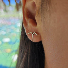 Load image into Gallery viewer, READY TO SHIP Frigate Bird Stud Earrings - 925 Sterling Silver FJD$ - Adorn Pacific - All Products