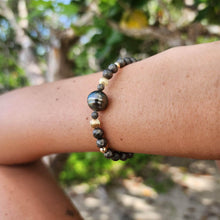 Load image into Gallery viewer, CONTACT US TO RECREATE THIS SOLD OUT STYLE Civa Fiji Saltwater Pearl & Natural Stone Bracelet - 14k Gold Fill & 14k Solid Gold FJD$ - Adorn Pacific - All Products