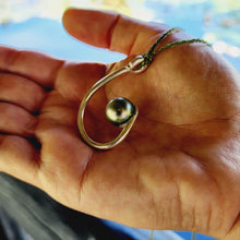 Load image into Gallery viewer, CONTACT US TO RECREATE THIS SOLD OUT STYLE Fish Hook Graded Pearl Necklace - 925 Sterling Silver FJD$