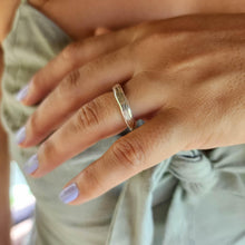 Load image into Gallery viewer, READY TO SHIP - Unisex Free Flow Ring in 925 Sterling Silver FJD$ - Adorn Pacific - Rings