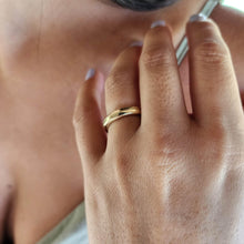 Load image into Gallery viewer, READY TO SHIP - Unisex Free Flow Ring - 9k Solid Gold FJD$ - Adorn Pacific - Rings