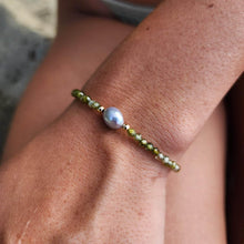 Load image into Gallery viewer, READY TO SHIP Freshwater Pearl & Faceted Glass Bead Bracelet - 14k Gold Fill FJD$ - Adorn Pacific - All Products