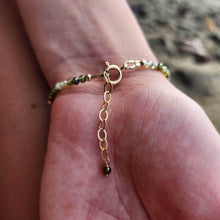 Load image into Gallery viewer, READY TO SHIP Freshwater Pearl & Faceted Glass Bead Bracelet - 14k Gold Fill FJD$ - Adorn Pacific - All Products