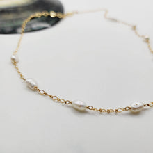 Load image into Gallery viewer, READY TO SHIP Freshwater Pearl Necklace - 14k Gold Fill FJD$ - Adorn Pacific - Necklaces