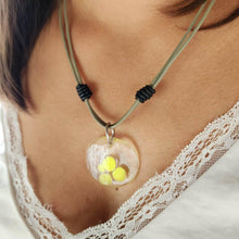 Load image into Gallery viewer, READY TO SHIP Adorn Pacific x Hot Glass Genuine Leather Necklace - FJD$ - Adorn Pacific -