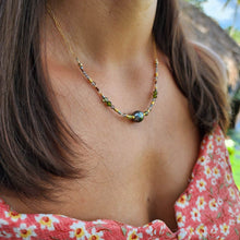 Load image into Gallery viewer, CONTACT US TO RECREATE THIS SOLD OUT STYLE Graded Pearl Glass Bead Necklace - 14k Gold Fill FJD$