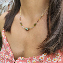 Load image into Gallery viewer, CONTACT US TO RECREATE THIS SOLD OUT STYLE Graded Pearl Glass Bead Necklace - 14k Gold Fill FJD$