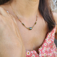 Load image into Gallery viewer, CONTACT US TO RECREATE THIS SOLD OUT STYLE Graded Pearl Glass Bead Necklace - 14k Gold Fill FJD$