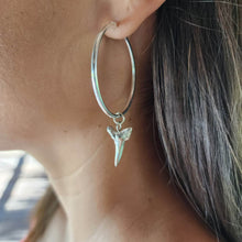 Load image into Gallery viewer, READY TO SHIP - Shark Tooth Earrings - 925 Sterling Silver FJD$