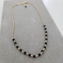 Load image into Gallery viewer, READY TO SHIP Modern Mangalsutra Necklace in 14k Gold Fill - FJD$ - Adorn Pacific - All Products