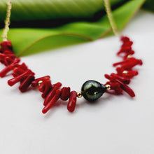 Load image into Gallery viewer, CONTACT US TO RECREATE THIS SOLD OUT STYLE Civa Fiji Pearl Red Coral Necklace - FJD$ - Adorn Pacific - All Products