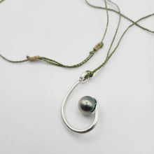 Load image into Gallery viewer, CONTACT US TO RECREATE THIS SOLD OUT STYLE Fish Hook Graded Pearl Necklace - 925 Sterling Silver FJD$