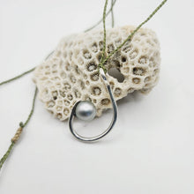 Load image into Gallery viewer, CONTACT US TO RECREATE THIS SOLD OUT STYLE Fish Hook Graded Pearl Necklace - 925 Sterling Silver FJD$